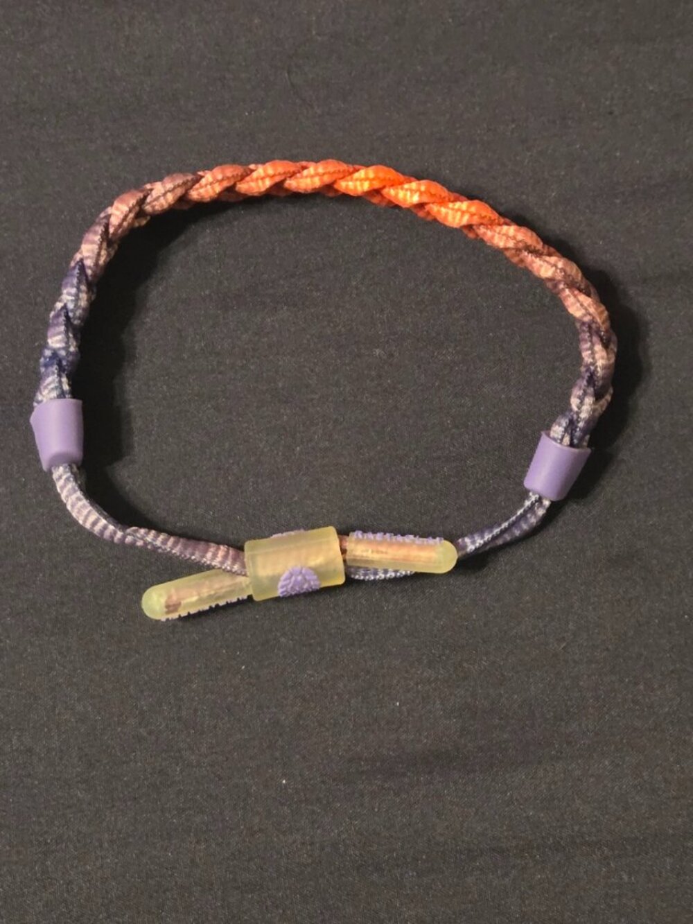 RASTACLAT SHOELACE BRAIDED PULL TO CLOSE BRACELET.